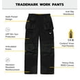 thumbnail image 2 of Pantalón de trabajo CAT Classic Fit Cargo negro 48W x 34L, 2 of 8