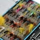 thumbnail image 3 of Moscas secas para lubina, salmón, trucha, moscas ninfas y serpentinas, kit de moscas para pesca con mosca, caja impermeable para moscas para pesca con mosca de trucha (multicolor) (64 piezas), 3 of 5