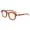 HONEY TORTOISE, variant on FLEXON SHINOLA 15001 EYEGLASS FRAME/EYEWEAR OVERSIZED LENSES COMFORTABLE PREMIUM