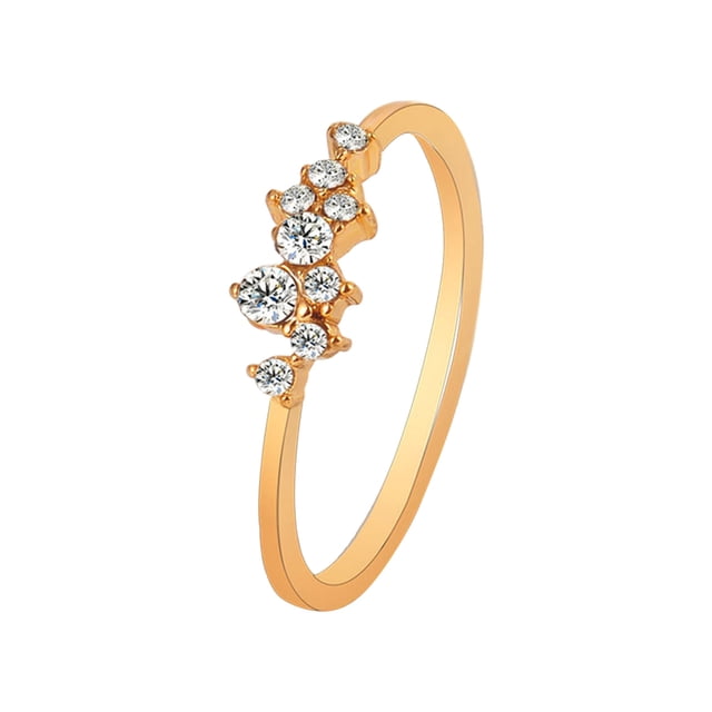 Bague de Mariage Blanche Cloutée Bagues en Argent Bijoux de Mode pour Femmes