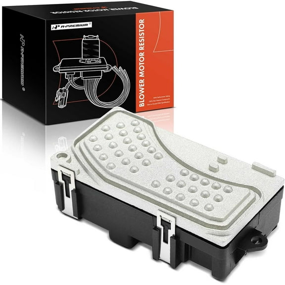 A-Premium HVAC A/C Blower Motor Resistor Replacement for Audi A6 A6 Quattro 2005-2011 R8 2008-2015 4F0820521A