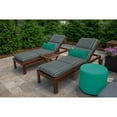 thumbnail image 2 of None. Sunbrella 20 x 13  Solid Outdoor Lumbar Throw Pillow Canvas Teal 20"W x 13"H, 2 of 4