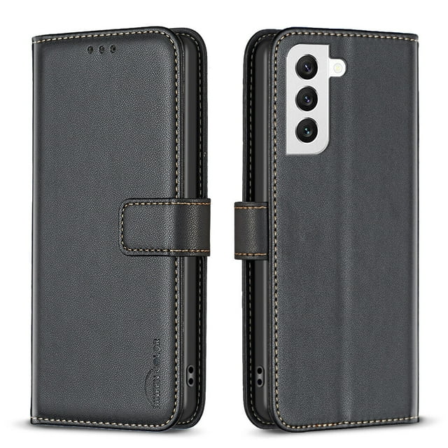 Compatible with Samsung Galaxy S22 5G Wallet Case with Card Slots Magnetic Closure Flip Folio Cover