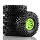 thumbnail image 1 of 4PCS 110mm Wheels Tires for 1/10 RC Rock Crawler Axial SCX10 SCX10 II 90046 TRX4 D90 RC Car Parts, 1 of 5
