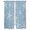 Sky Blue, Powder Blue, Cloud, variant on Vintage Dark Gray Starfish Tier Curtains 24 Inch Length, Summer Coastal Beach Marine Cafe Short Curtains for Bathroom Over Sink, Small Kitchen Curtain Light Filtering Drapes 2 Panels 27.5"Wx24"L