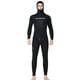 thumbnail image 3 of Soidarity Traje de neopreno para exteriores Ropa de buceo profundo Ropa de baño para mantener el calor Verde 3XL Deportes acuáticos Negro 3XL Soidarity OD017113-10, 3 of 6