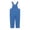 Blue, variant on WXFAZCVU Girls' Overalls Wide Strap Jumpsuits Loose Rompers Straight Leg Pants with Pockets Size 7-8 Years