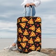 thumbnail image 6 of Picia Cartoon Pizza Luggage Protector Cover Thicken Suitcase Protector Cover Fit 18-32 Inch Luggage-Medium, 6 of 9