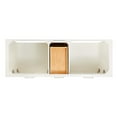thumbnail image 6 of Ariel H060DCQOVOWHT Bristol 60" Free Standing Double Basin Vanity Set - White, 6 of 7