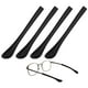 thumbnail image 1 of Uxcell Cojín suave para gafas [2 pares] - Mangas de puntas de patilla de silicona antideslizantes - Negro, 1 of 7