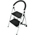 thumbnail image 2 of Patiojoy 2 Steps  Folding Ladder 330Lbs Heavy Duty Stool Portable Lightweight, 2 of 9