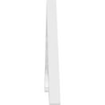thumbnail image 3 of Ekena Millwork 48"W x 10"H x 1"P (5/12) Pitch Bordeaux Architectural Grade PVC Gable Pediment, 3 of 5