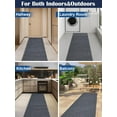 thumbnail image 5 of 3X10ft Runner Rugs with Rubber Backing, Non Slip Indoor Outdoor Carpet Runner for Hallway Custom Size Floor Mat, 5 of 6