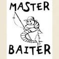 thumbnail image 3 of CafePress - Master Baiter Light T Shirt - Men's Classic Graphic T-Shirt, 3 of 4