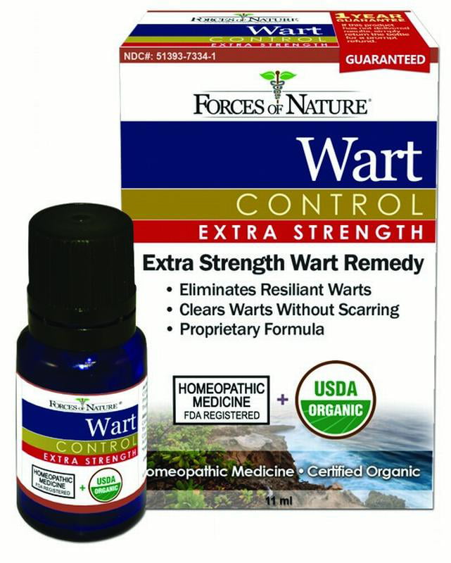 Mor matrix Depression Forces Of Nature Wart Control Extra Strength, 11 ml - Walmart.com