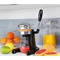 thumbnail image 5 of Cilio Positano 309829 Professional Citrus Juicer Black Metal Manual Press, 5 of 5