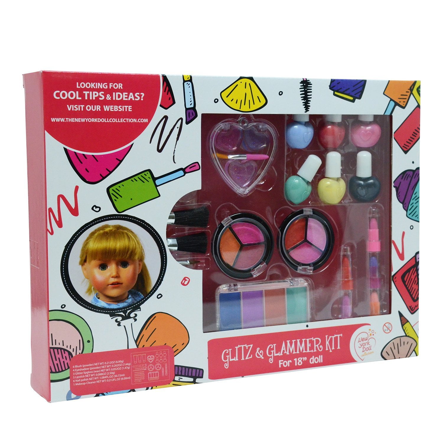 makeup set for dolls