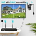 thumbnail image 5 of Outdoor Wireless Security IP Camera 4K 8MP HD Dual Lens External PTZ Camera Auto Tracking Street Surveillance Camera, 5 of 6