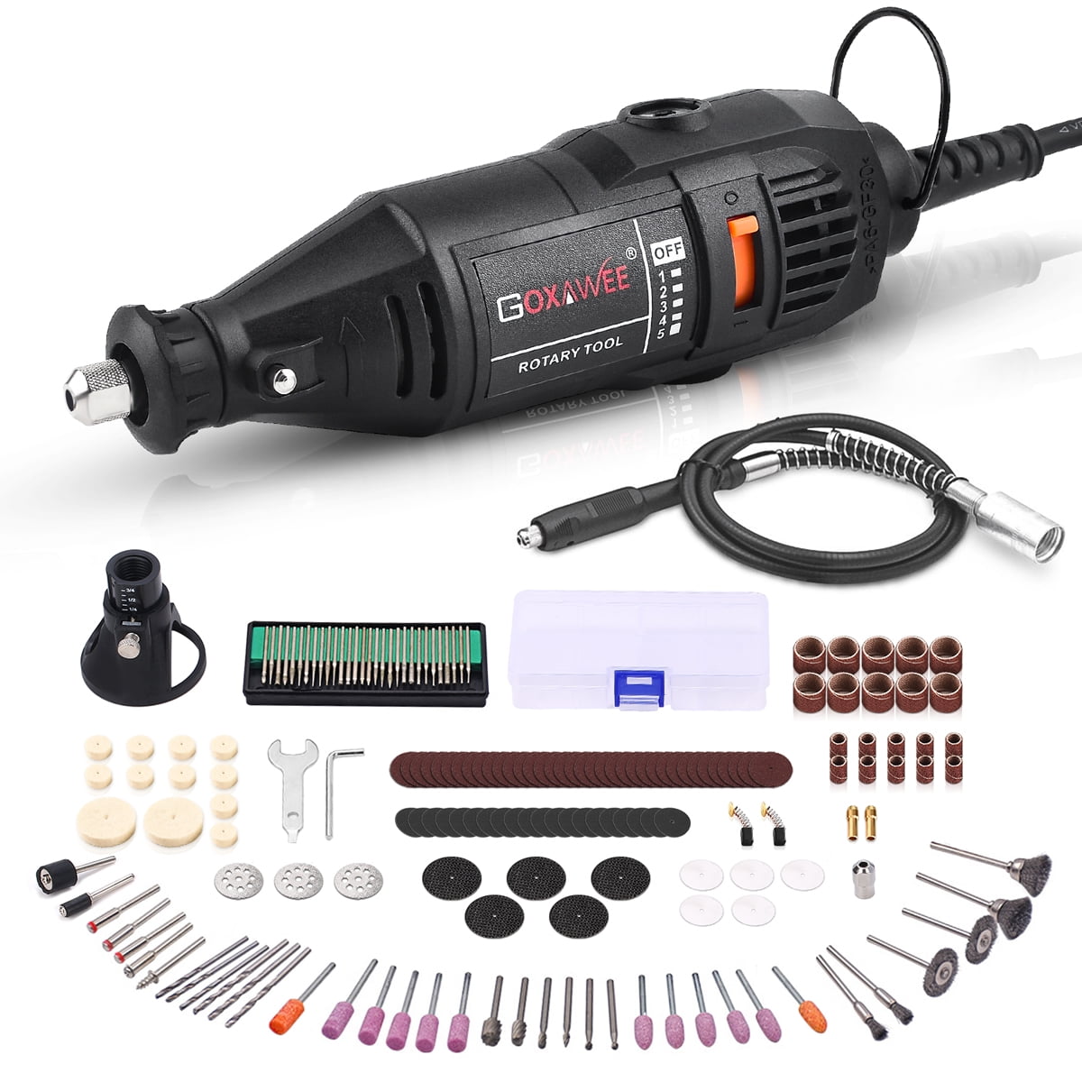 GOXAWEE Power Rotary Tool Kit, Electric 