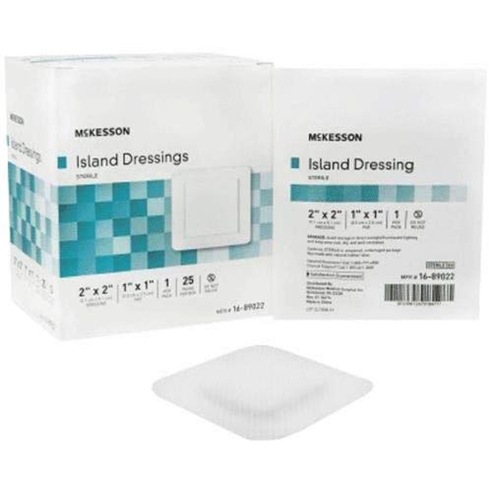 Dressing Islandand Border Gauze Sterile 25Ea/Bx