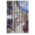 thumbnail image 1 of ABPHQTO Estilo europeo Niza Francia la pintura de la ciudad Cortina de ducha Cortina de ducha impermeable 120x180 cm, 1 of 2