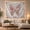 Wildflower Wings, variant on Colorful Floral Butterfly Tapestry Wall Hanging