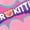 pink, variant on Girls Casual Summer T-Shirt Outfit Set– SuperKitties Cropped Top and Shorts – Kids Character Clothing