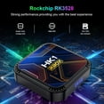 thumbnail image 7 of Android TV Box 13.0 TV Box HK1 K8S RK3528 with 4GB RAM 64GB ROM 6K H.265 Dual Band WiFi 2.4GHz/5GHz BT 5.0 Media Box 100M LAN, 7 of 7