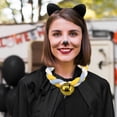 thumbnail image 5 of Jiibva Fursuit Collar with Bell, Decorative Adjustable Neck Choker for Casual Wear, 5 of 7