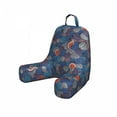 thumbnail image 1 of Fruit Reading Pillow, Half Whole Fig Fruits Ripe Gourmet Vivid Mediterranean Region Artwork, Bedrest Cushion with Back Pocket and Washable Cover, 2 Sizes, by Ambesonne, 1 of 3