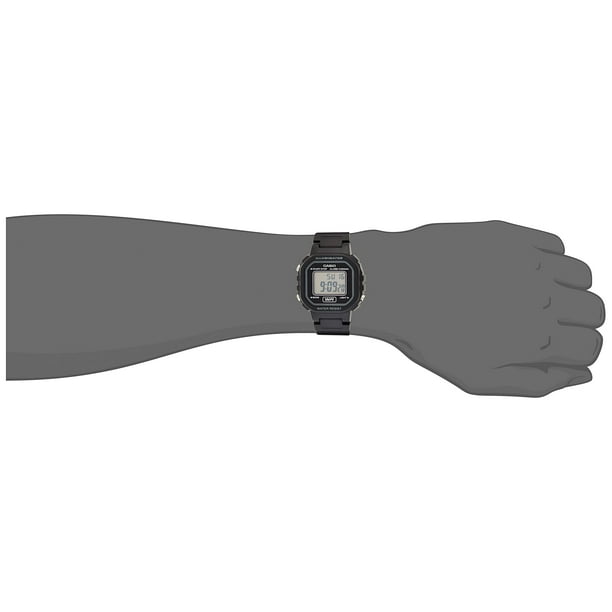 Casio Women s Classic LA20WH 1C Black Rubber Quartz Sport Watch