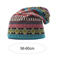 thumbnail image 6 of Eoperou Skullies Beanie Unisex Knitting Printing Vintage Baggy Warm Neck Protection Stretch Men Women Winter Cap for Outdoor, 6 of 8