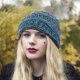 thumbnail image 5 of De Diademas Para Mujer, Diadema De Punto Cálido, Calentadores De Orejas, Bandas Para El Pelo Para Niñas Y Mujeres, Entrenamiento, Lavado De Cara 4 Uds. Guardurnaity HA046270-02, 5 of 6