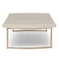 thumbnail image 5 of Michael Amini Lisbon Cocktail Table - Silken Matte Cream, 5 of 10