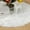 A, variant on Nilvkv Christmas Tree Skirts,35.4in Soft Faux Fur Tree Skirts Plush Christmas Decorations, White Plush Skirt for Merry Christmas Party Christmas Tree Decorations Indoor Holiday Party Decor