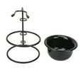 thumbnail image 2 of Cuenco con soporte para brocha de afeitar, 2 piezas, cuenco con soporte para brocha de afeitar para hombres, cuenco con soporte para brocha de afeitar con cuenco para jabón, el mejor de su clase, 2 of 14