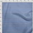 thumbnail image 4 of oneOone Cotton Poplin Blue Fabric Stripes Sewing Material Print Fabric By The Yard 42 Inch Wide, 4 of 4