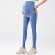 thumbnail image 5 of Amzcrzy 2PC Leggings premamá color liso por encima de la barriga clásicos largo completo cómodos suaves yoga ejercicio informal S-XL Azul, 5 of 6