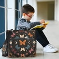 thumbnail image 6 of Water-Resistant 3-Ring Binder Organizer with Multiple Pockets Zipper Binder Bag for Office Colorful Butterflies with Flowers, 6 of 8