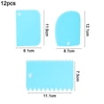 thumbnail image 2 of Cake Scraper Smoother Tool Set, Cake Smoothing Cutter Plate Tool Combo, Cake Icing Scrapper, 2 of 5