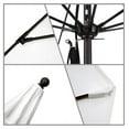 thumbnail image 2 of California Umbrella  11 ft. Fiberglass Market Umbrella PO DVent MWhite-Olefin-Red, 2 of 2