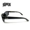 thumbnail image 3 of Locs 2 Pack Deal Hardcore Fashion HipHop Black Lowrider Designer Shades Sunglasses 91134, 3 of 4