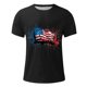 thumbnail image 4 of Camisetas de Manga Larga para Hombres Imprimir Casual Cuello Redondo Camiseta de Manga Corta, Camisetas de Manga Larga para Hombres Algodón, 4 of 4