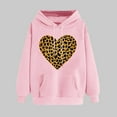 thumbnail image 2 of Fjofpr Valentine Clothes Women Womens Clothes Fall Women's Print Winter Hoodie Pullover Tops Long Sleeved Comfortable Sweatshirt, 2 of 5
