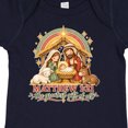 thumbnail image 4 of Inktastic Matthew 1:21 Nativity Scene the Greatest of All Boys or Girls Baby Bodysuit, 4 of 5