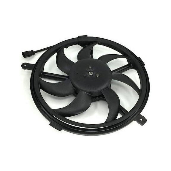 Radiator Auxiliary Cooling Fan and Motor Assembly - Compatible with 2007 - 2015 Mini Cooper 2008 2009 2010 2011 2012 2013 2014