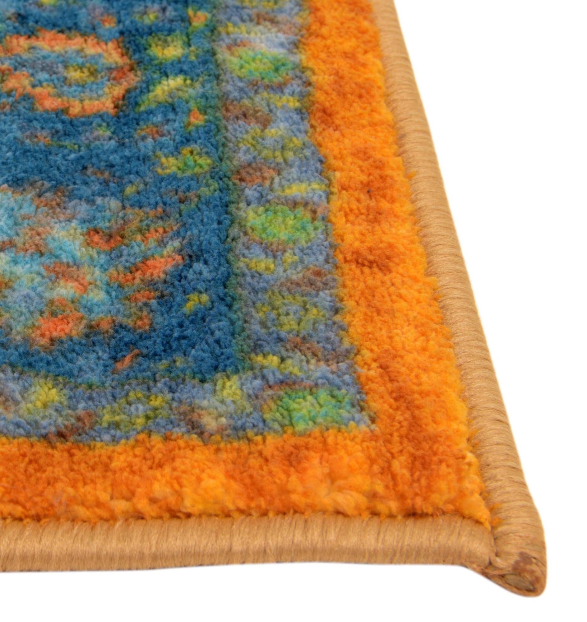 Rugs.com Medina Collection Rug – 10 Ft Runner Sunshine Yellow Medium Rug Perfect For Hallways, Entryways