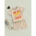 thumbnail image 5 of Jxzom Baby Girl First Birthday Outfit In My One Year Old Era T-Shirt Top Short Sleeve and Casual Shorts 6 12 18 Months Baby Girls 1st Birthday Gifts, 5 of 8