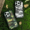 thumbnail image 4 of Designed for iPhone Case,Luxury Heavy Duty Anti-Fingerprints Camouflage Pattern Shockproof Protective Cover Phone Case (Purple,iPhone 15 Plus), 4 of 7