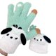 thumbnail image 4 of Sanrio Gloves Cute Cinnamon Dog Melody Kuromi Split-finger Touch Screen Fleece-lined Thickeneding Warm Household Wholesale, 4 of 4